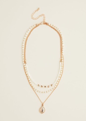 Phase Eight Beaded Layer Jewellery White Australia | AH6470318